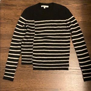 Elizabeth & James gauzey wool striped sweater